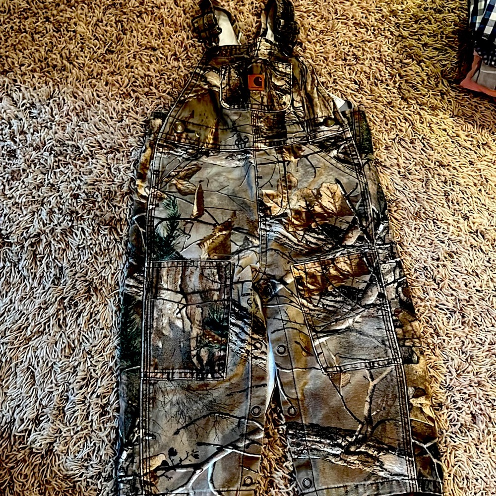 Carhartt overalls - excellent condition 18 months